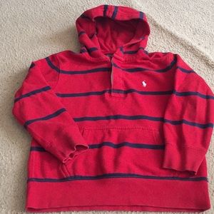 Boys Polo pullover hoodie